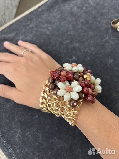 Итальянская бижутерия браслет кольцо