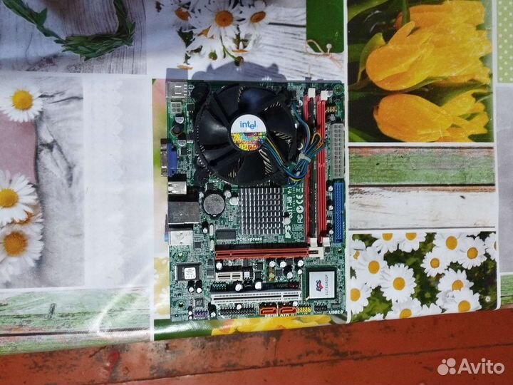 Материнская плата 775 ddr2