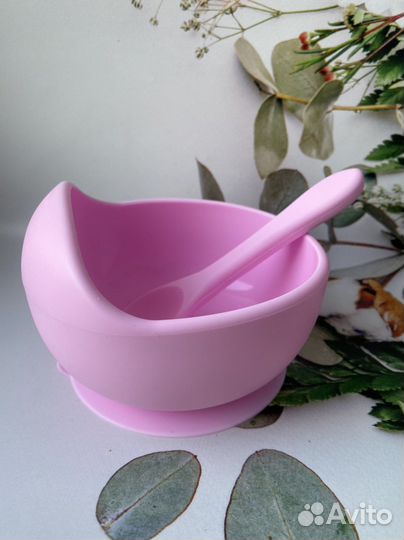 Новая силиконовая тарелка