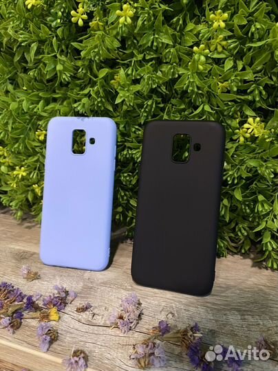 Чехол силиконовый для Samsung A6