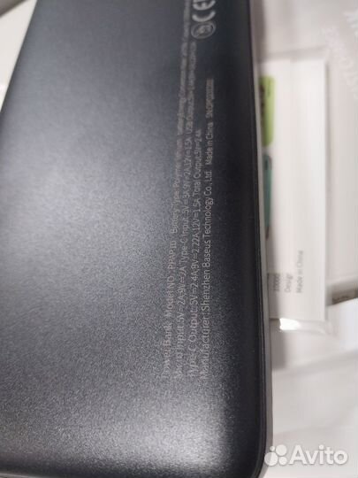 Powerbank baseus 10000 mAh 20w