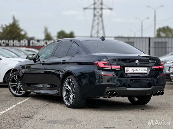 BMW 5 серия 2.0 AT, 2016, 221 000 км