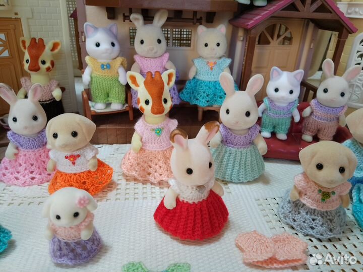 Sylvanian families одежда для семьи