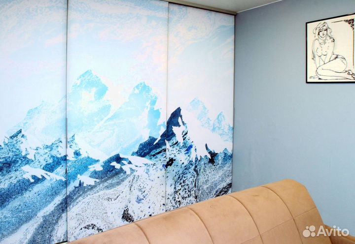 Шкаф купе с зеркалом