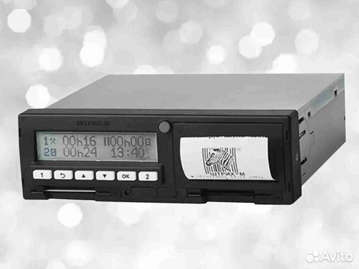 Тахограф Штрих с чипом нкм (Гарантия 1 год)