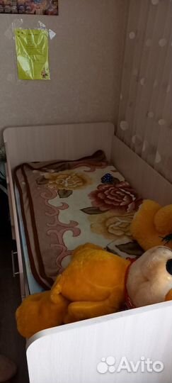 Детская кровать дельфин с матрасом для девочки