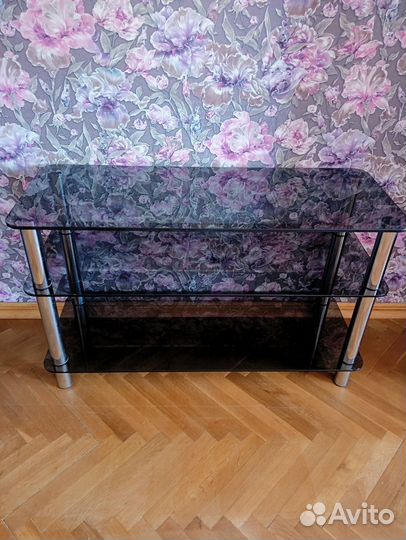 Стеклянная тумба