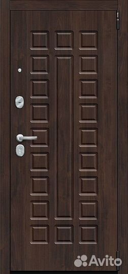 Дверь входная металлическая Урбан с зеркалом