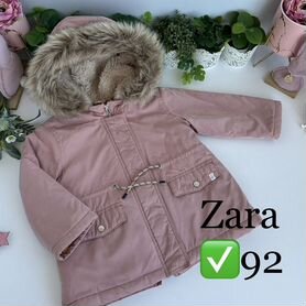 Zara 92 парка/куртка демисезонная