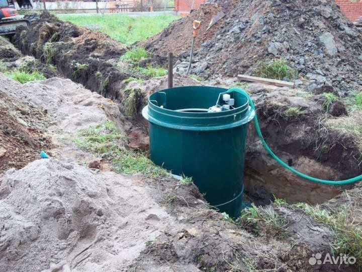 Септик эко Аквалос 4 переливной