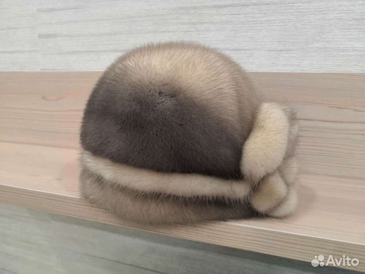Шапка норковая женская