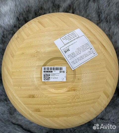 Бамбуковая салатница blanda matt IKEA 28 см