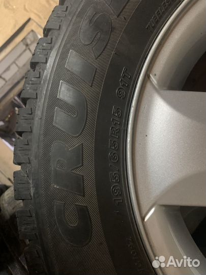 Комплект колес на литых дисках R15