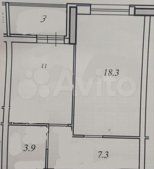 1-к. квартира, 42 м², 5/26 эт.