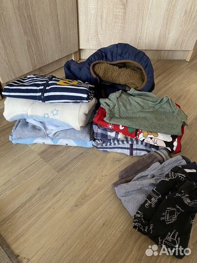 Большой Пакет одежды для мальчика 68-74