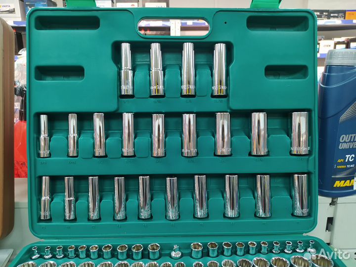 Универсальный набор торцевых головок Jonnesway 107