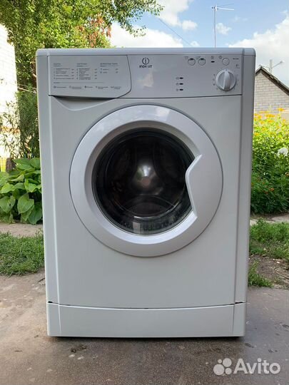 Стиральная машинка бу indesit 4 кг гарантия