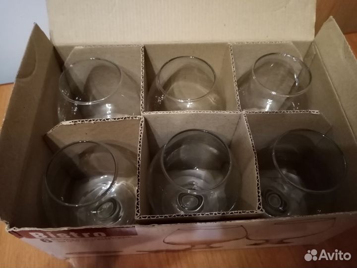 Бокалы фужеры стопки