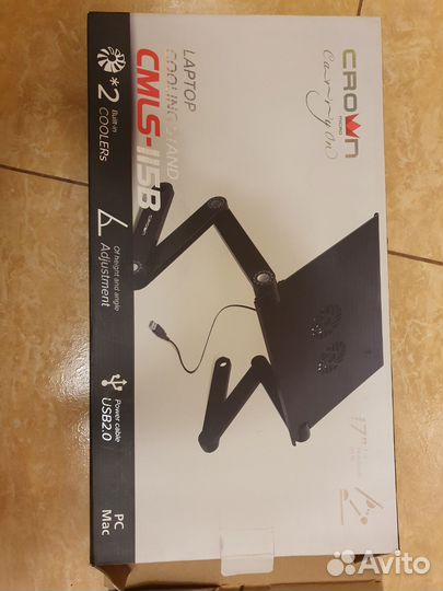 Подставка для ноутбука Crown cmls-115B