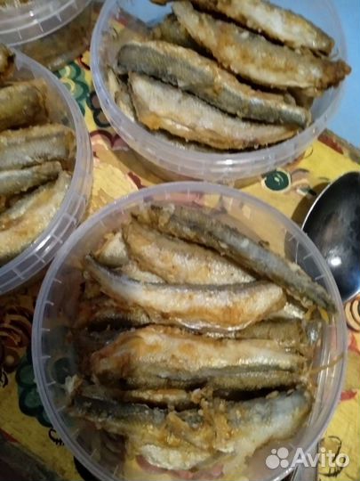 Корюшка маринованная