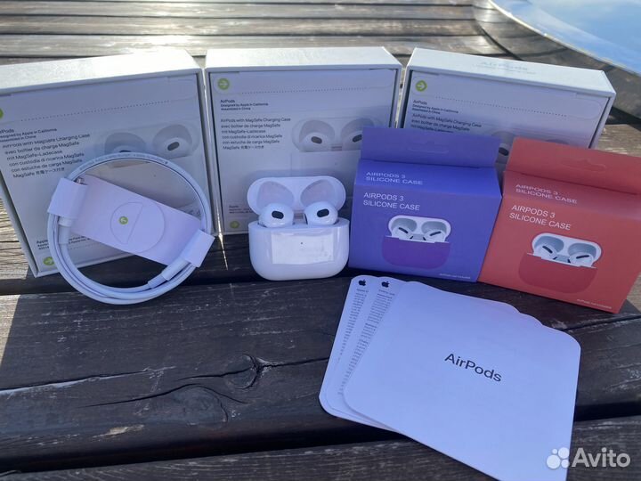 Airpods 3 Premium+ Бесплатная доставка и Чехол