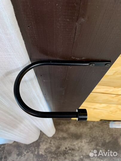 Черный карниз для штор карниз лофт