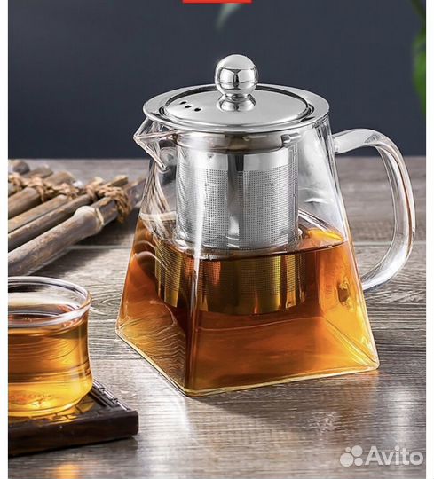 Чайник стекло