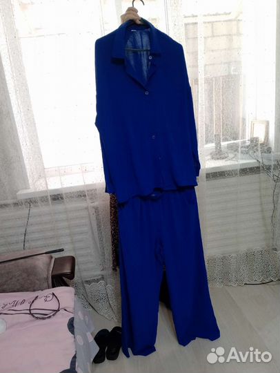 Костюм рубашка и брюки женский