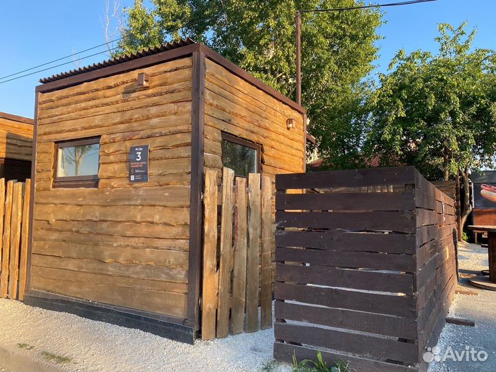 Аренда беседки у пруда с мангальной зоной