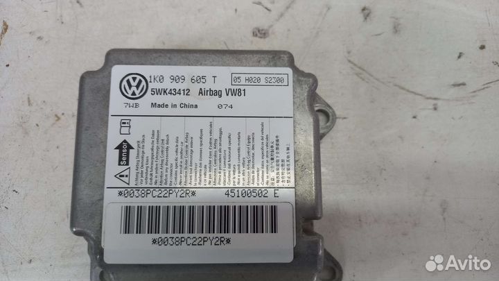 Блок SRS airbag Skoda Octavia A5