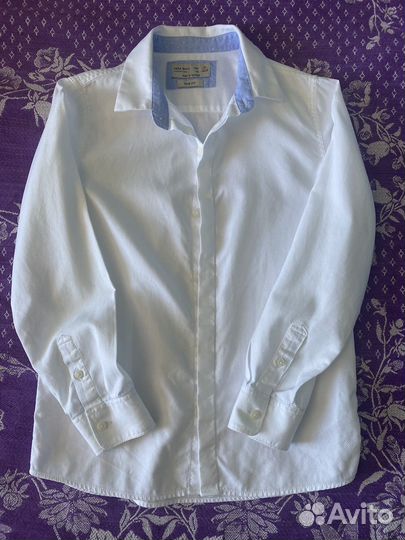 Рубашка школьная 128