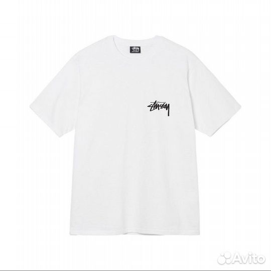 Stussy 22SS fuzzy dice TEE