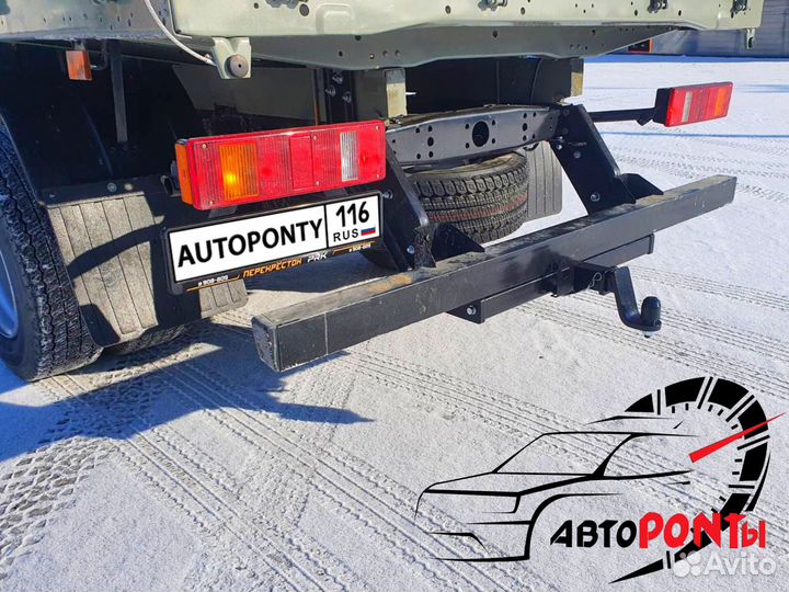 Фаркоп Газон Некст легкосъемный квадрат 1,5т