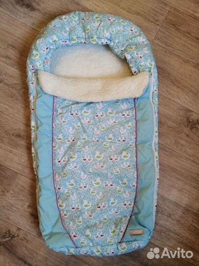 Конверт в коляску на овчине