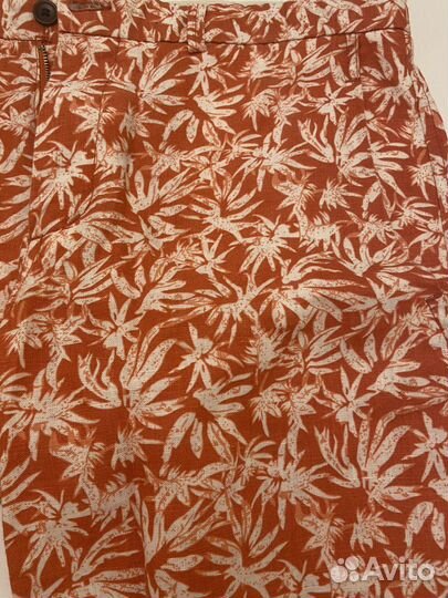 Шорты zara лен