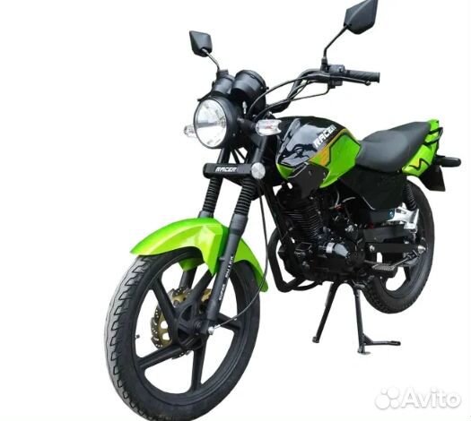 Мотоцикл racer RC150-23 tiger зеленый