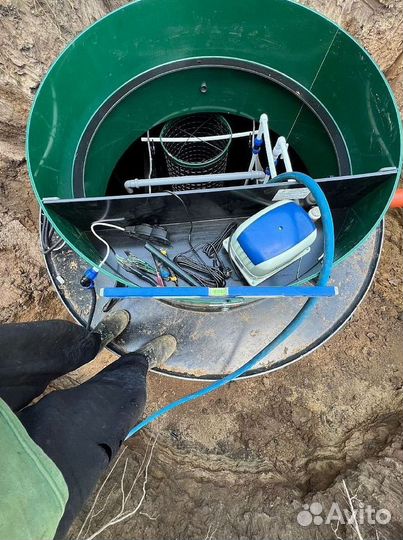 Септик кит. Установка под ключ