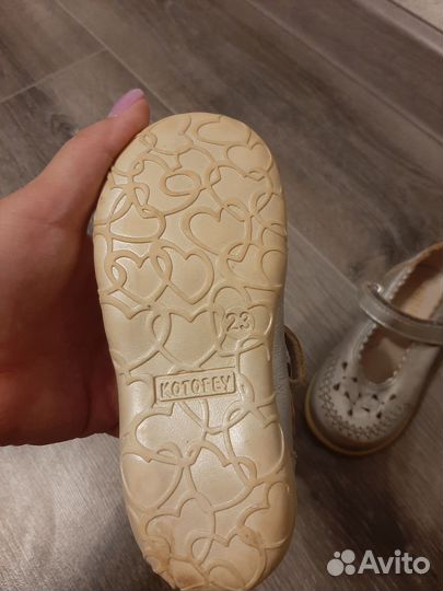 Туфли для девочки 23 размер