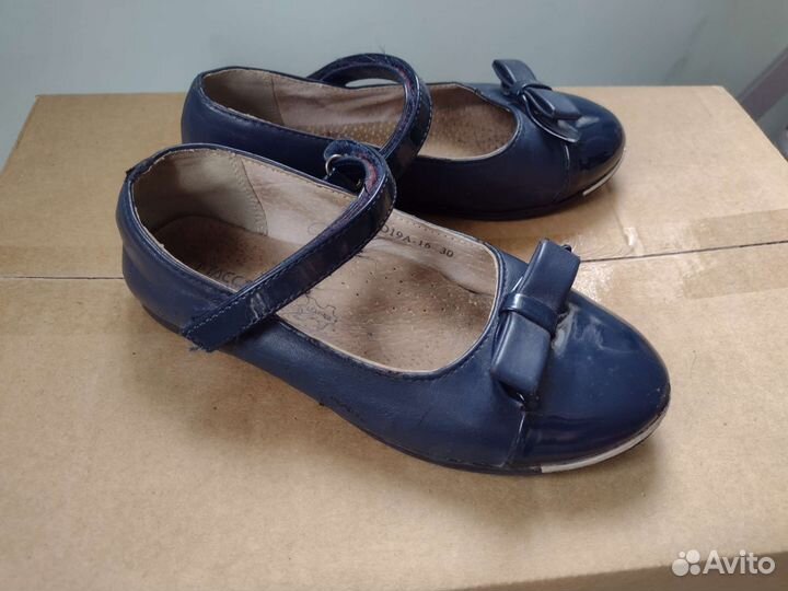 Туфли для школы для девочки 30 размер