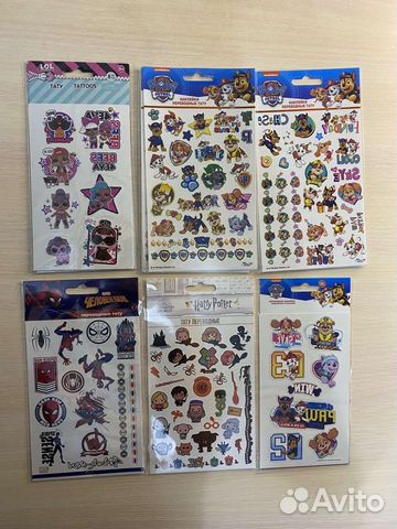 Переводные тату детские