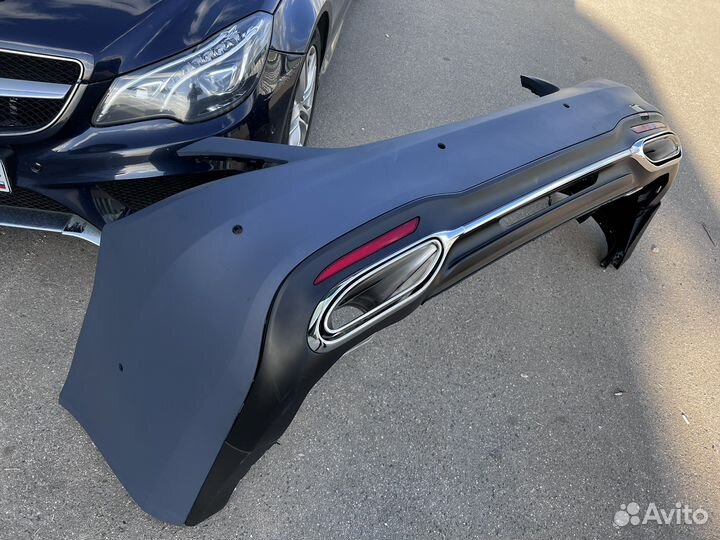 Задний бампер w222 рестайлинг