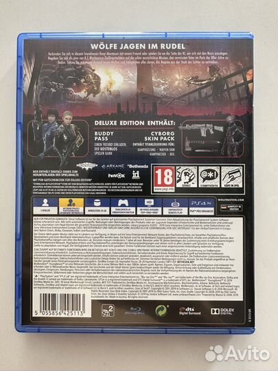 Wolfenstein Youngblood PS4 на немецком языке