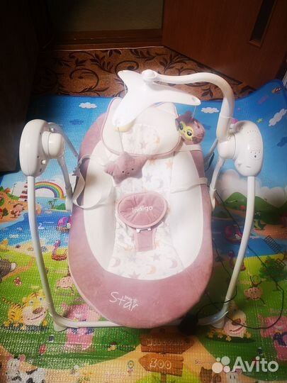 Детские электронные качели