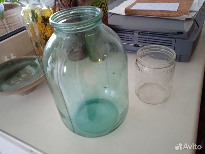 Банки стеклянные