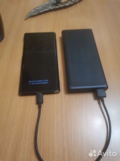 Павербанк Xiaomi 10000mAh беспроводная зарядка