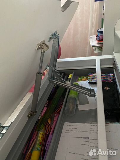 Растущая парта Mealux Martin с надстройкой