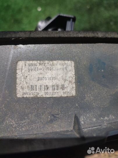 Фонарь на багажной двери задний правый Bmw 5 F07