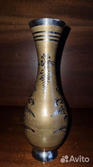 Ваза, индия латунь