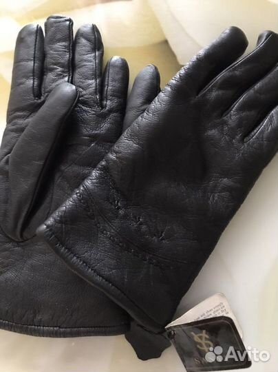 Перчатки новые кожаные