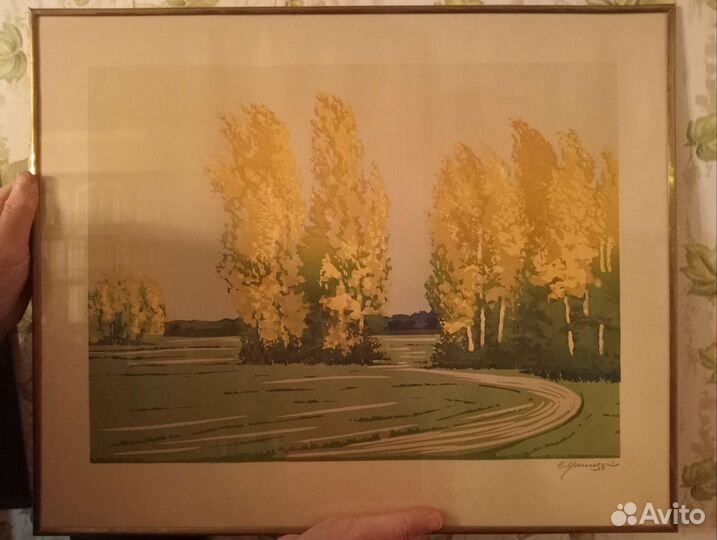 Линогравюра СССР